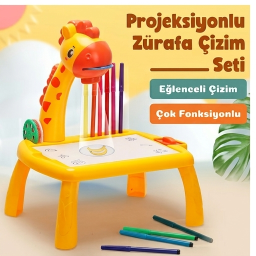 Projeksiyonlu Zürafa Çizim Masası