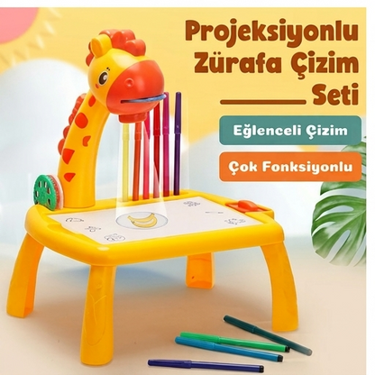 Projeksiyonlu Zürafa Çizim Masası