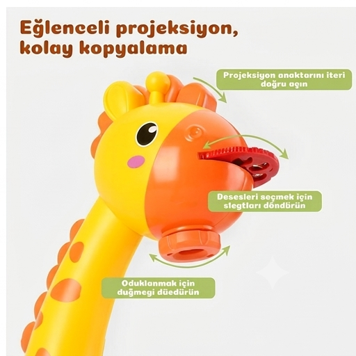 Projeksiyonlu Zürafa Çizim Masası